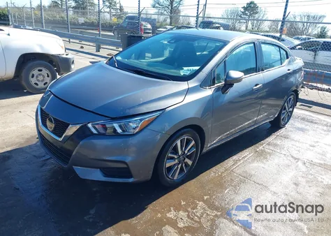 2020 Nissan Versa Sv Xtronic Cvt from USA, damaged, VIN 3N1CN8EV5LL841291